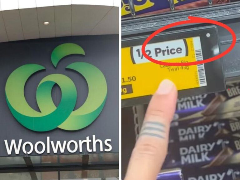 What flashing lights on Woolworths price tags really mean