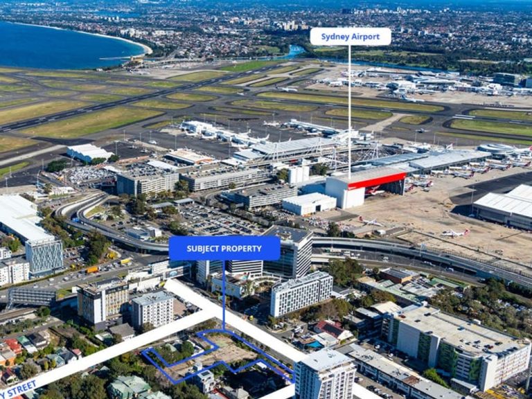 Rare large-scale site hits market near Sydney Airport